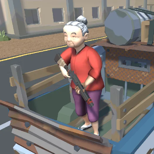 Grandma With Machine Gun Apocalypsis Play Free Online Games